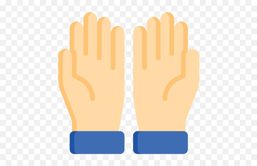 Praying Hand Icon Of Flat Style - Available In Svg Png Eps Pray Hand Icon Png,Praying Hands Transparent