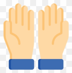 Praying Hand Icon Of Flat Style - Available SVG PNG EPS Png