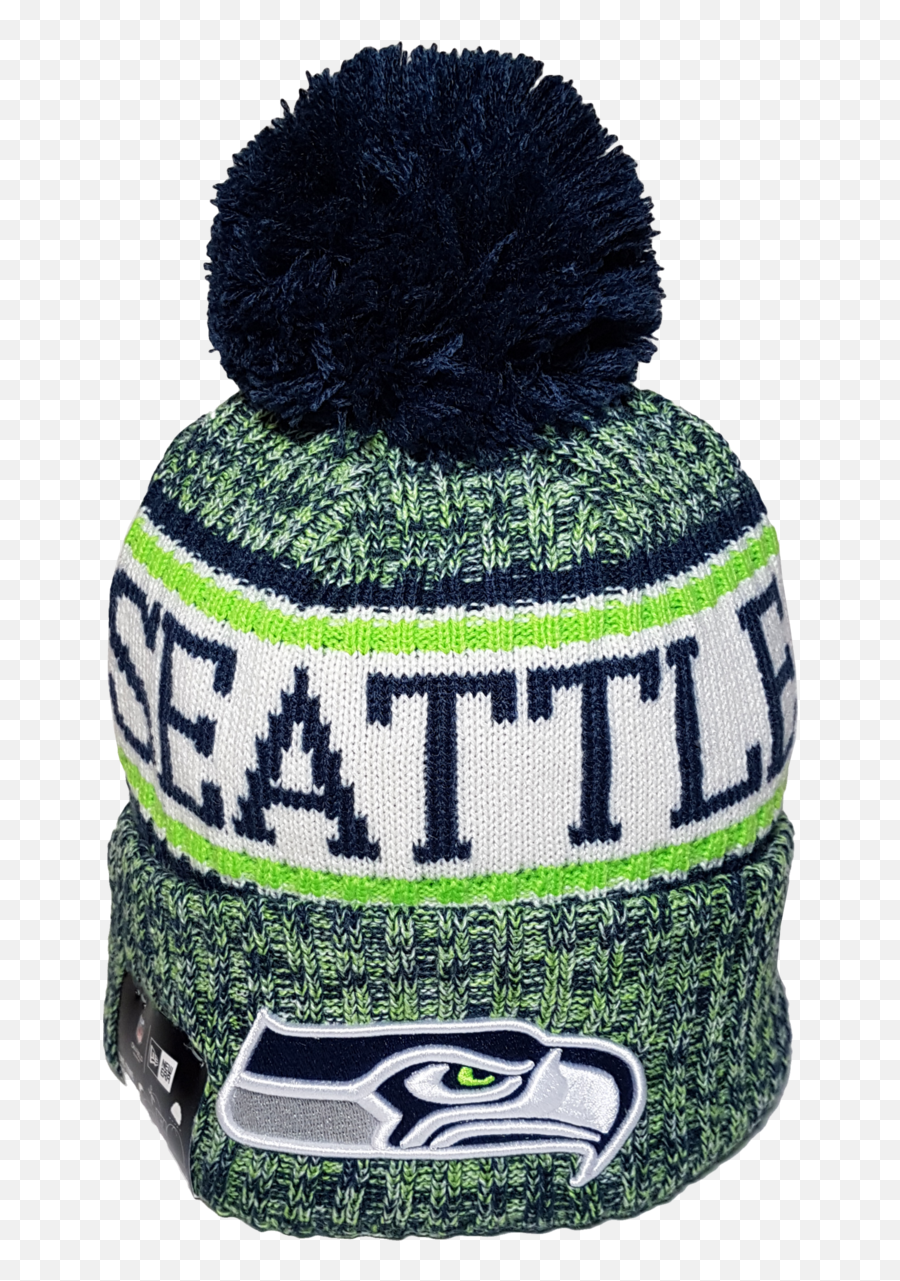 Seattle Seahawks Nfl 18 Sideline Pom - Beanie Png,Seattle Seahawks Png