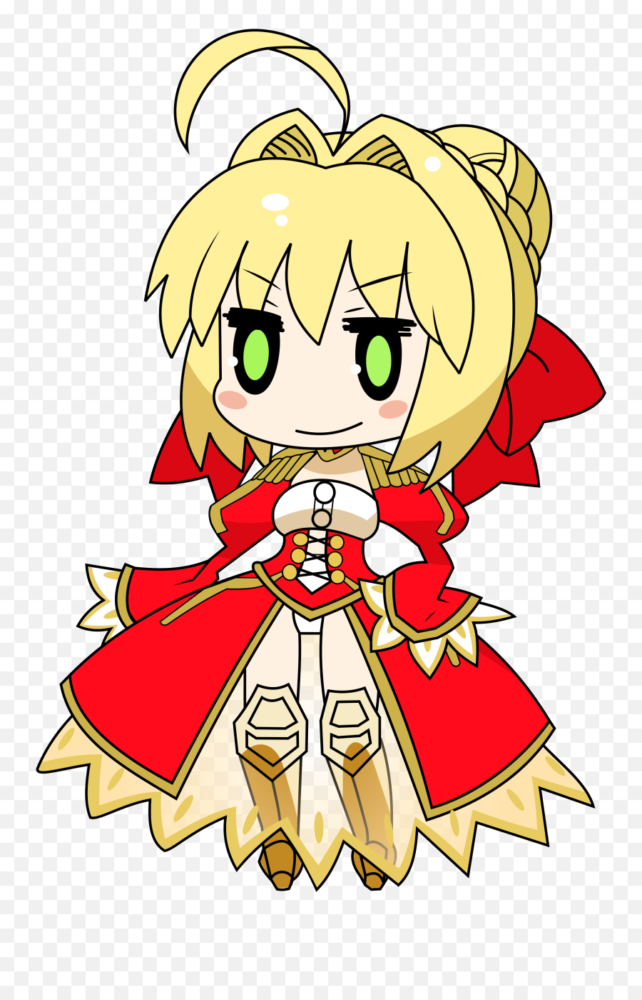Download Hd Free Red Lightsaber Png - Fate Extra Chibi Png,Red Lightsaber Png