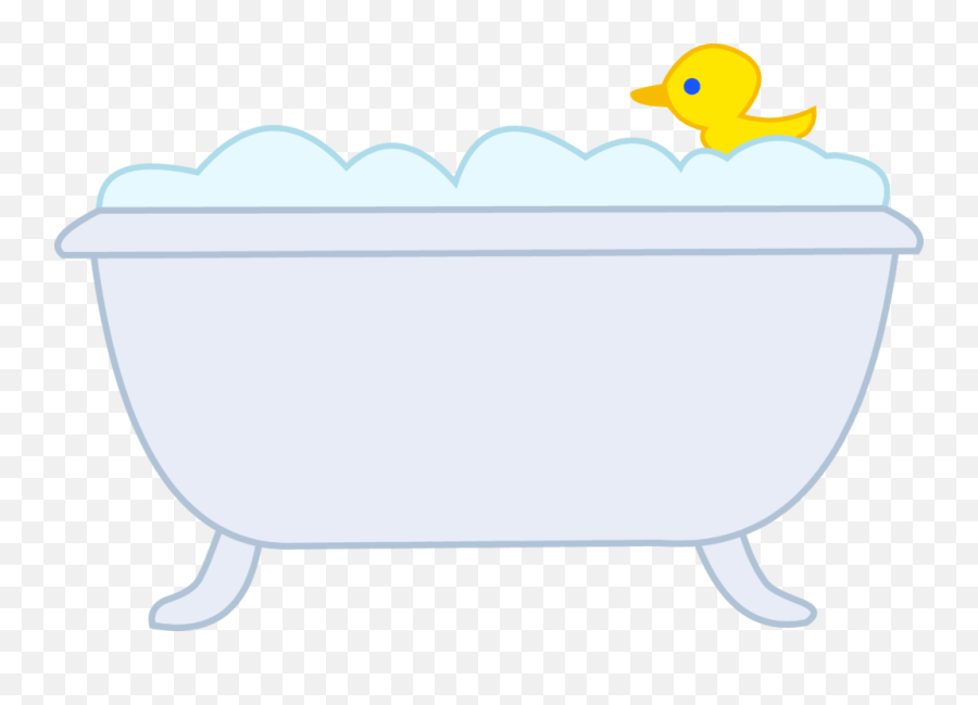 Transparent Bubble Bath - Bathtub Clipart Black And White Png,Bath Png