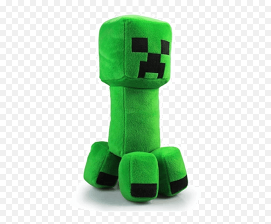 Green Minecraft Creeper Plush Toy Stuffed Doll 18cm 30cm - Minecraft Creeper Plush Png,Minecraft Creeper Transparent