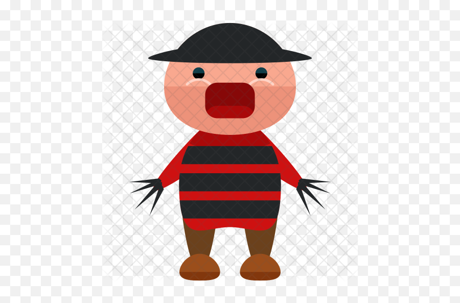 Freddy Kruger Icon - Cartoon Png,Freddy Png