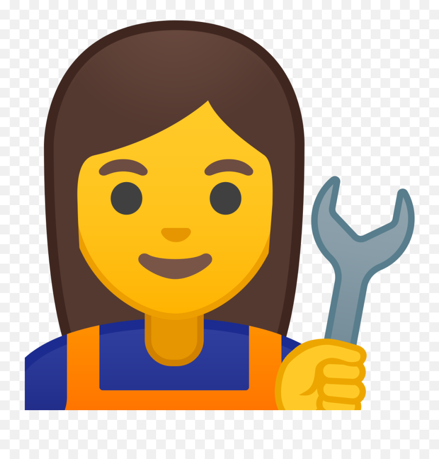 Mechanic Png - Woman Mechanic Icon Female Emoji Icon Woman Emoji,Mechanic Png