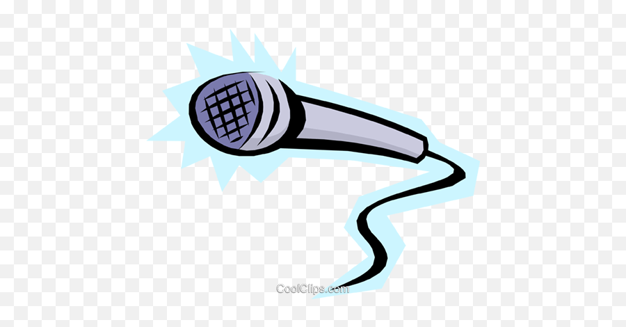 Download Cool Microphone Royalty Free Vector Clip Art - Royalty Free Clipart Microphone Png,Microphone Clipart Png