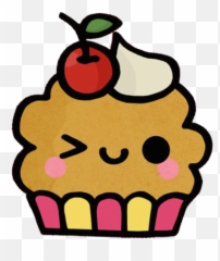 Download Food Muffin Artwork Drawing Cupcake Free Photo Png - Desenhos De Sorvete Kawaii Para Colorir,Muffin Png