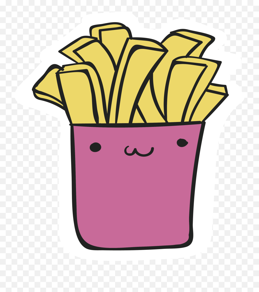 Image Transparent Stock French Fries Junk Food - French French Fries Cute Drawings Png,French Fries Transparent