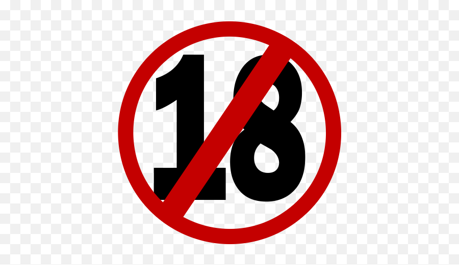 21+ Age Restriction Icon transparent PNG - StickPNG