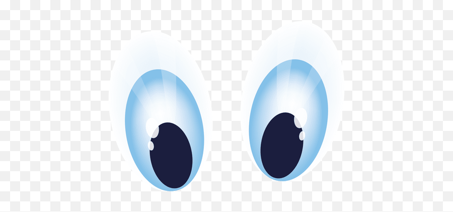 Blue Cartoon Eyes - Transparent Png U0026 Svg Vector File Ojos Azules Dibujo Png,Cartoon Eyes Png