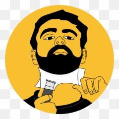 The Cut Buddy - Multiple Curve Beard Shaping Tool And Haircut Guide Template The Cut Buddy Multiple Curve Shaping Guide Png,Mustach Png
