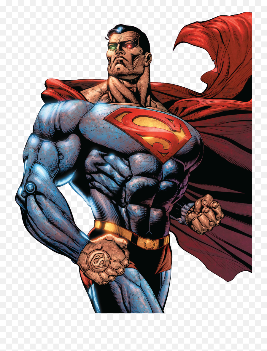 Download Hd Cosmic Armor Superman Dc Comics - Dc Comics Final Superman Beyond Png,Superman Transparent