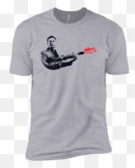 Download Hd Elon Musk Short Sleeve T - Shirt Pitbull Lives Idaho No You Da Ho Png,Elon Musk Png