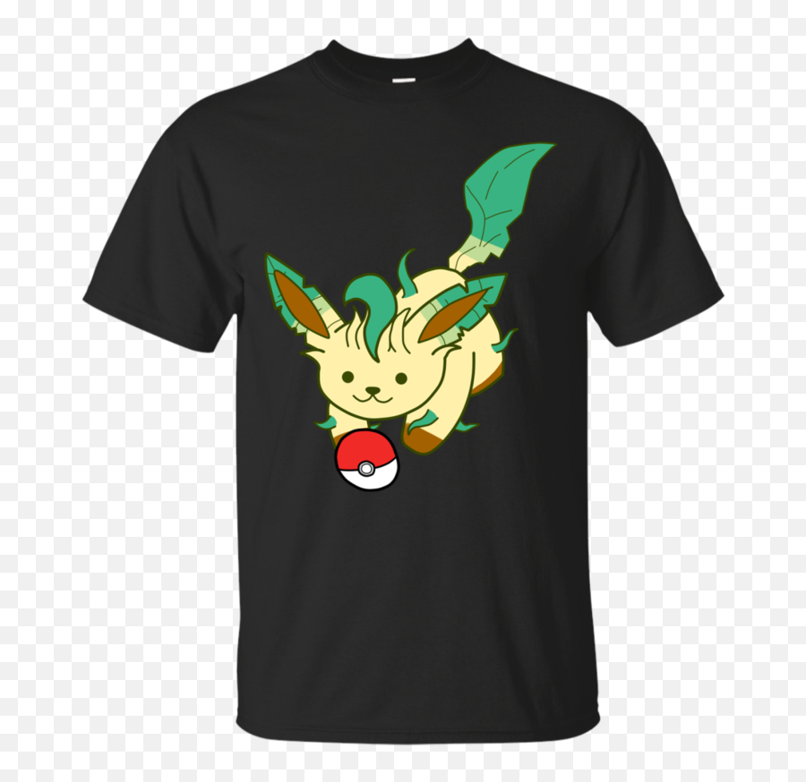 Pokemon U2013 Leafeon Atsume T Shirt U0026 Hoodie Park Of Tees - Dibujar Con Ropa Supreme Png,Leafeon Png