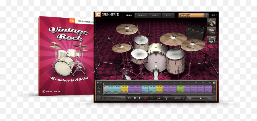 Vintage Rock Ezx - Vintage Rock Ezx Png,Drum Set Png