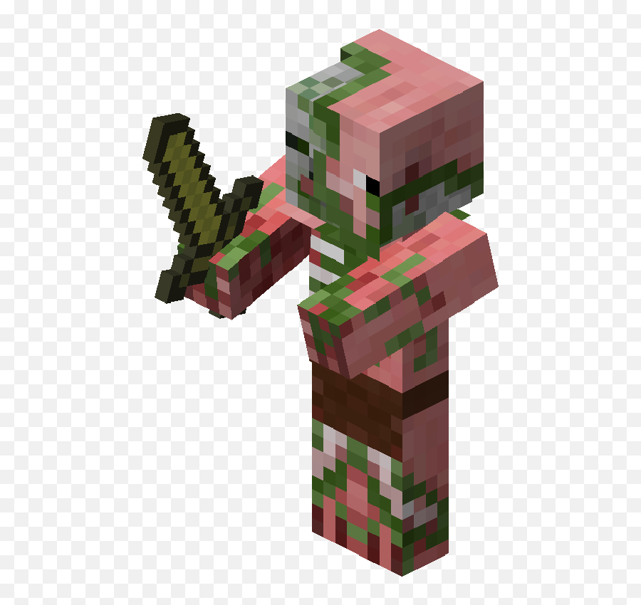 Zombified Piglin - Minecraft Zombie Pigman Png,Minecraft Lava Png