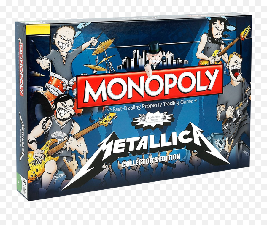 Metallica Png - Metallica Monopoly,Monopoly Png
