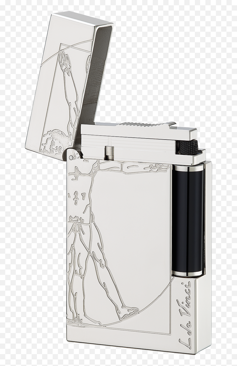 Download St Dupont Ligne 2 Vitruvian Man Access Lighter - Dupont Png,Vitruvian Man Logo