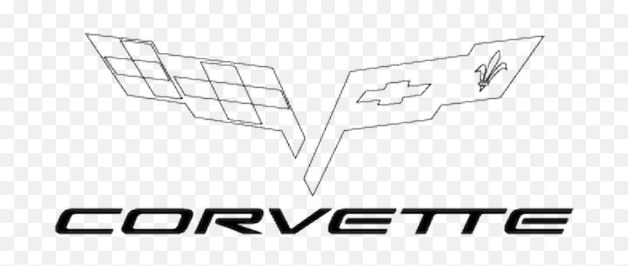 Free Car Silhouette Logo Download Clip Art - Corvette C6 Line Art Png,Corvette Logo Vector