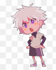 Chibi Killua Hunter X Character Design - Transparent Killua Png,Killua Transparent