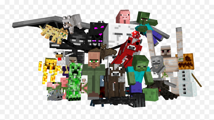 A Group Photo - Wallpapers And Art Mineimator Forums Minecraft Ender Dragon Toy Png,Ender Dragon Png