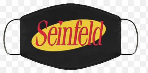Seinfeld Face Mask Washable Reusable - Seinfeld Face Mask Png,Seinfeld Logo Png