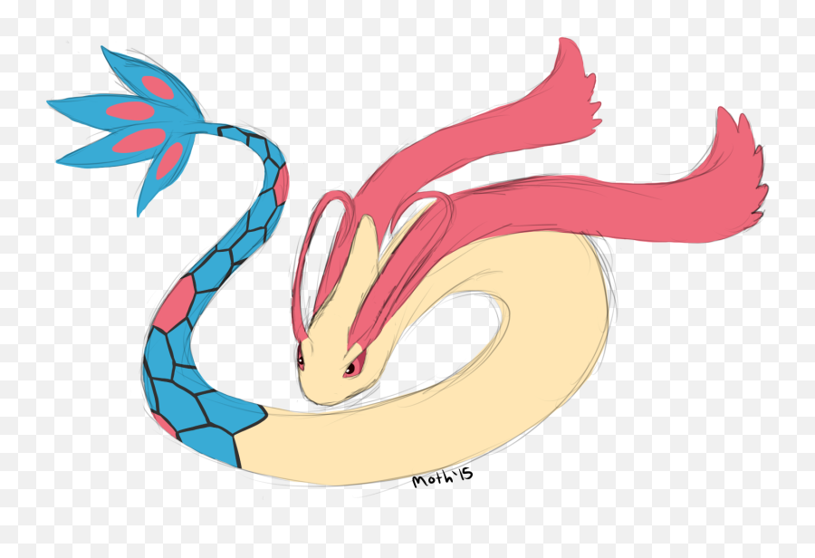 Milotic - Art Png,Milotic Png