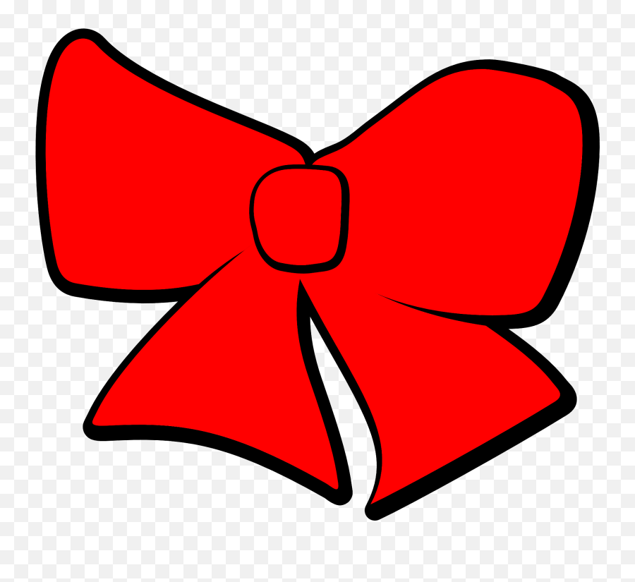Red Christmas Bow Clipart Free Download Transparent Png - Pink Bow Clipart,Transparent Christmas Bow