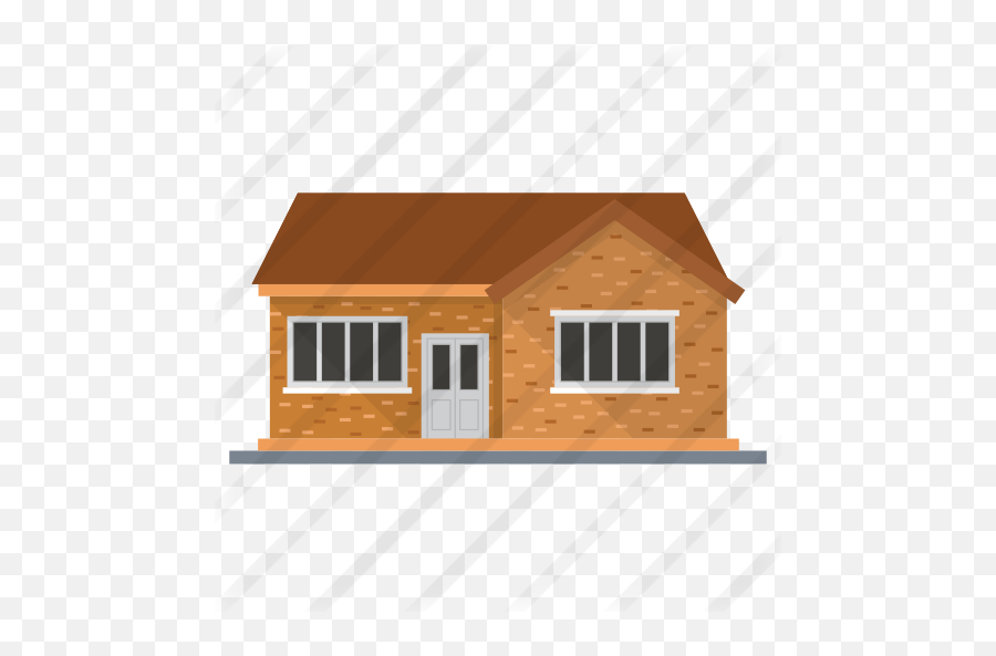 Bungalow - Free Buildings Icons Bungalow House Png,Log Cabin Icon