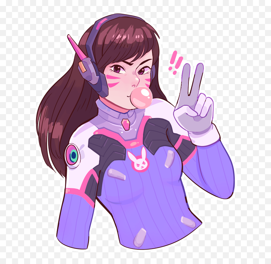 D Va Transparent Overwatch Png Image - Overwatch Aesthetic D Va,Mei Blizzard Icon