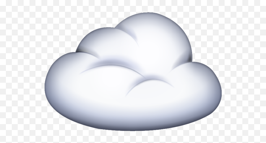 Download Cloud Emoji Image In Png - Cloud Emoji Png,Emjoi Icon
