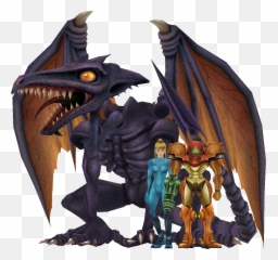 Ridleyu0027s Average Size In Comparison To Samus Ridley Is Too - Ridley Smash Bros Size Png,Ridley Png