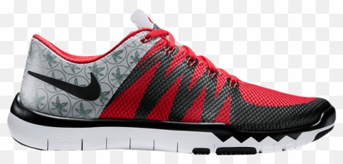 Lebron X Low Ohio State 579765 - Round Toe png