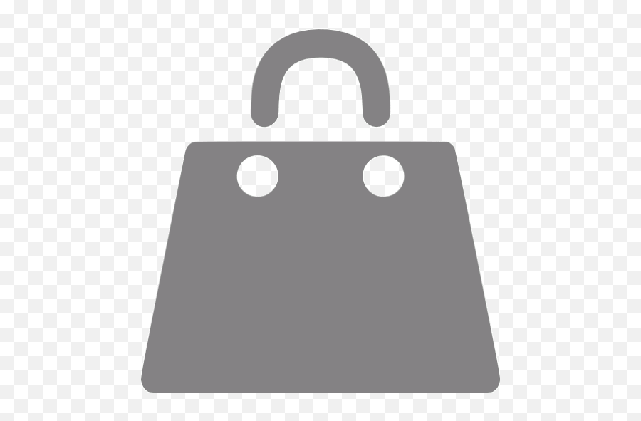 Free Gray Shopping Bag Icons - Grey Shopping Bag Icon Png,White Shopping Bag App Icon Download