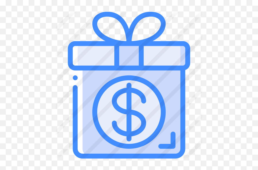 Gift Box - Free Commerce Icons Language Png,>> In Blue Box On Icon