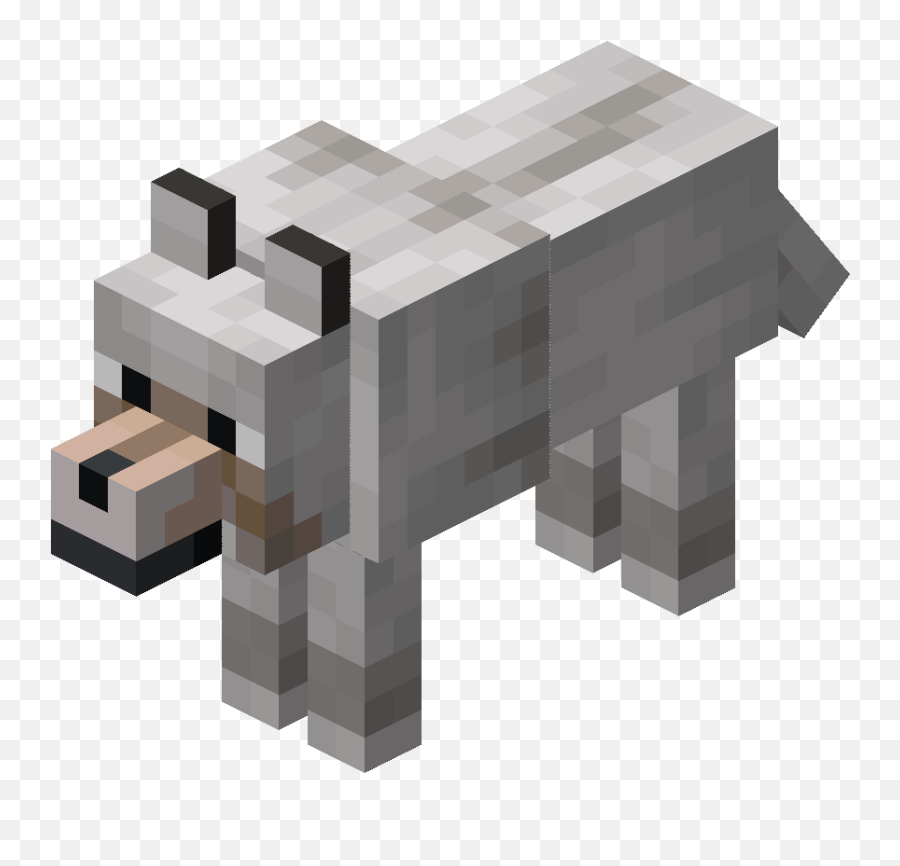 Wolf - Minecraft Wolf Png,Minecraft Chicken Png