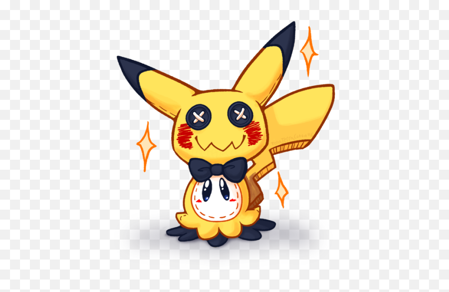 Sun And Moon Mimikyu Pikachu - Sun And Moon Cute Pokemon Png,Mimikyu Png