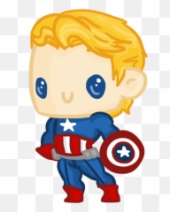 America Clipart Cute Transparent Free For - Cartoon Captain America Drawing Png,Steve Rogers Png