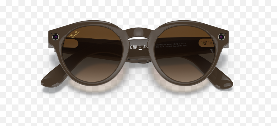 Ray - Ban Rw4003 Rayban Stories Round Brown Gradient Png,Rayban Icon Doupe