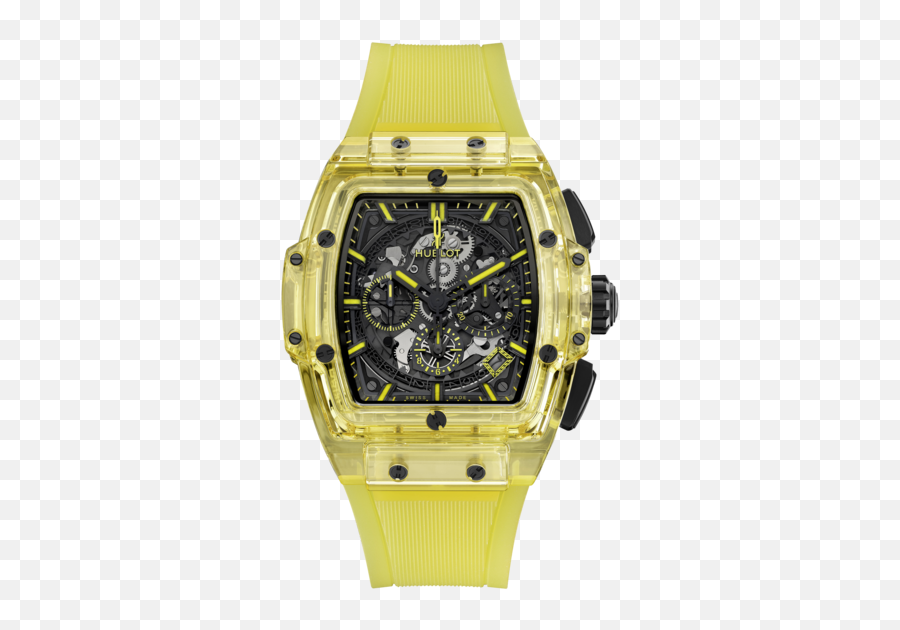 Spirit Of Big Bang Yellow Sapphire - Hublot 2019 Fhh Hublot Spirit Of Bigbang Yellow Png,Large Icon Medusa Ring