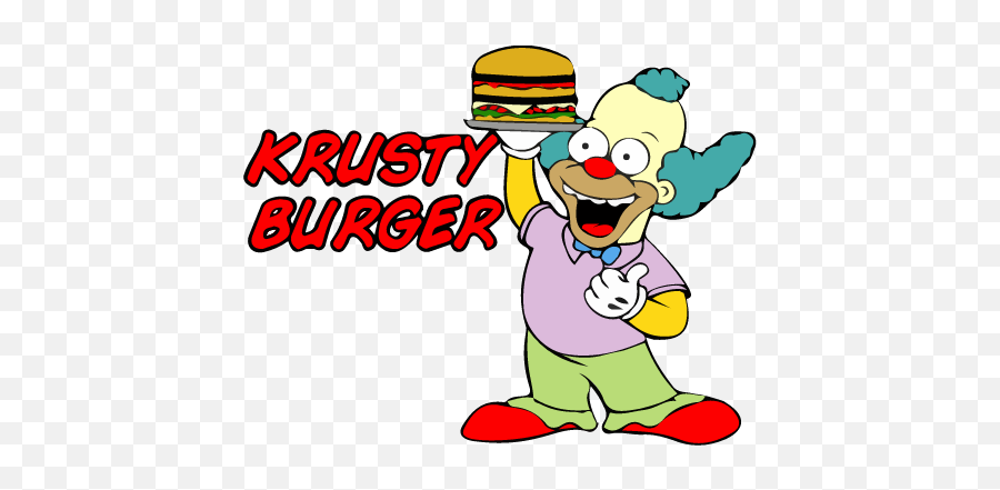 Krusty Burger - Decals By Chullup777 Community Gran Fond D Écran Simpson Png,Simpsons Buddy Icon