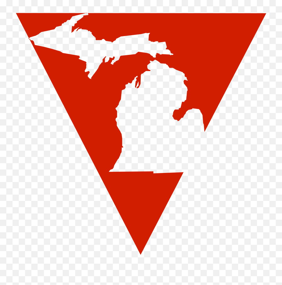 Fileequality Michigan Red Logo Iconsvg - Wikimedia Commons Michigan Outline Black Background Png,Equality Icon