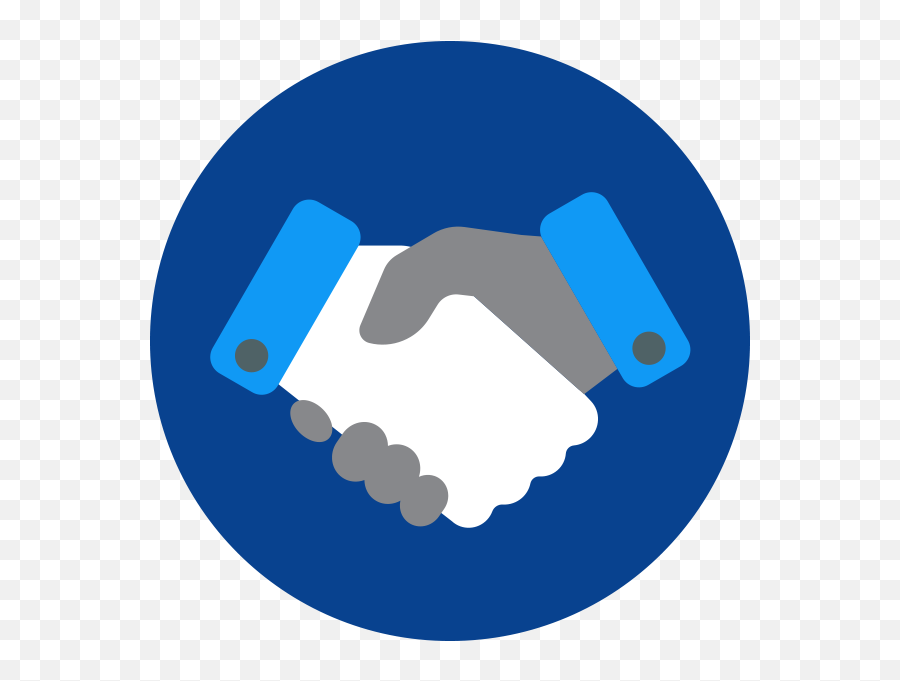 Back To Top Icon Blue Full Size Png Download Seekpng - Horizontal,Blue Handshake Icon