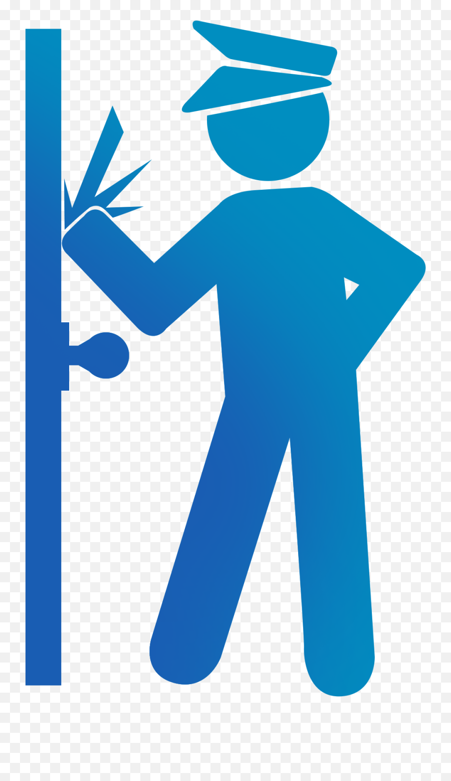 Clip Clipart Law Enforcement - Police Knocking On Door Police Knock The Door Clipart Png,Door Png