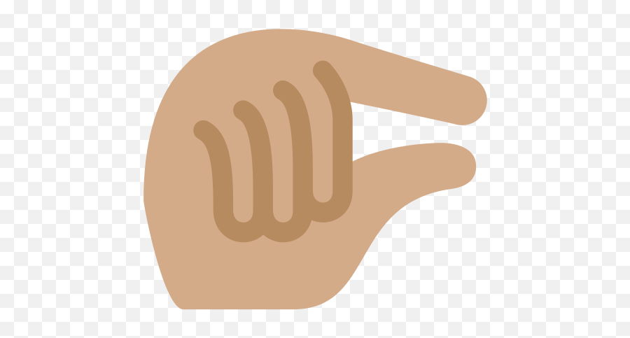 Pinching Hand Medium Skin Tone Emoji - Takes A Little Bit Of White Brainwash Emoji Png,Hand Touch Icon Png
