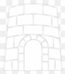 Castle Outline Png Svg Clip Art For Web - Download Art Brick Wall Clipart