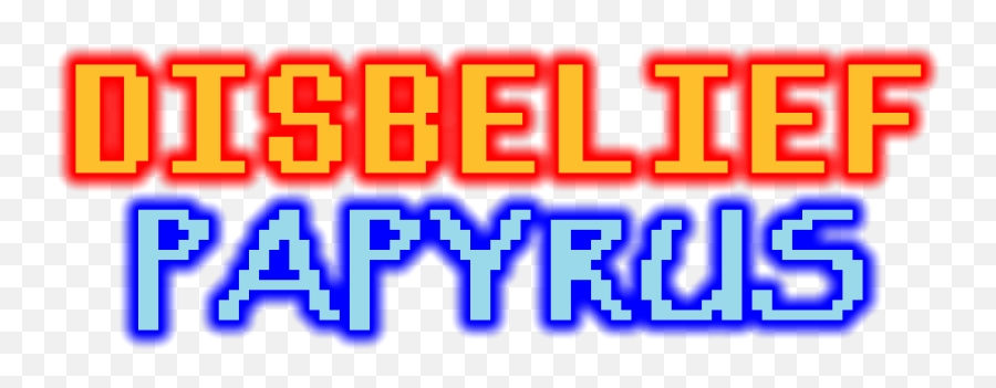 Disbelief Sprites - Disbelief Papyrus Phase 2 Png,Papyrus Png