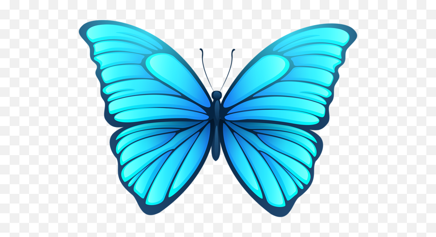 Blue Butterfly Transparent Images - Transparent Background Butterfly  Clipart Png,Blue Butterfly Transparent Background - free transparent png  images 