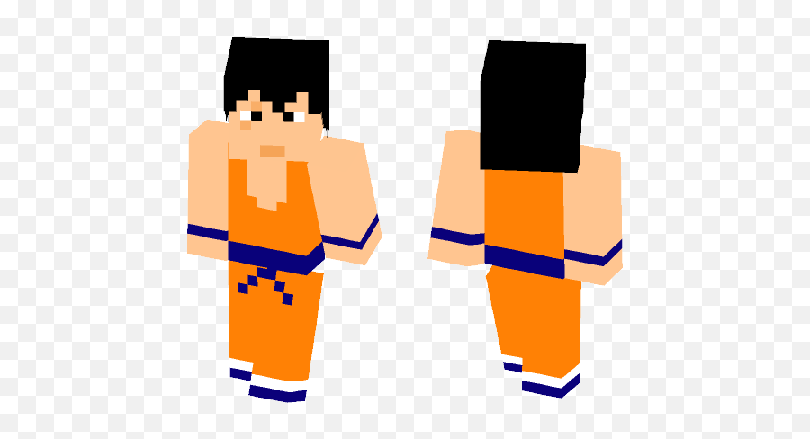 Download Yamcha Dragon Ball Minecraft Skin For Free - Gray Fullbuster Minecraft Skin Png,Yamcha Png