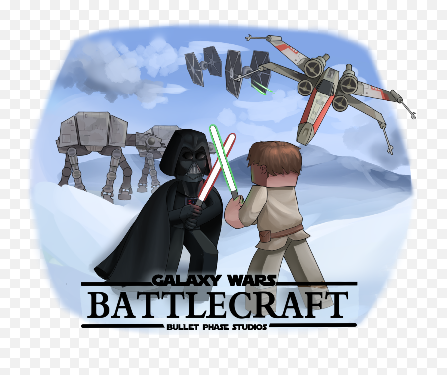 Star Wars Galaxy Warsbattlecraft - Prealpha Stages Wip Minecraft Star Wars App Png,Star Wars Battlefront 2 Png