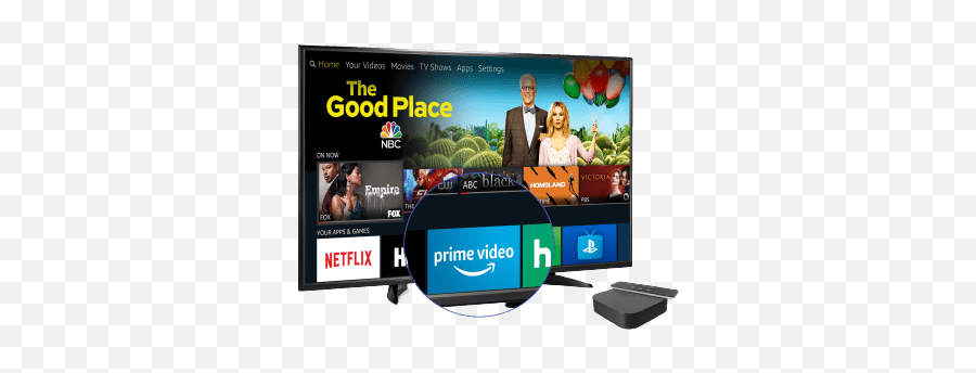 Stream Amazon Prime To Apple Tv - Toshiba Fire Tv Png,Amazon Prime Png